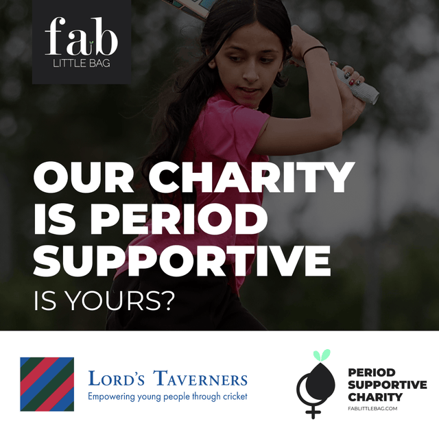 Lord's Taverners, our charity is period supportive