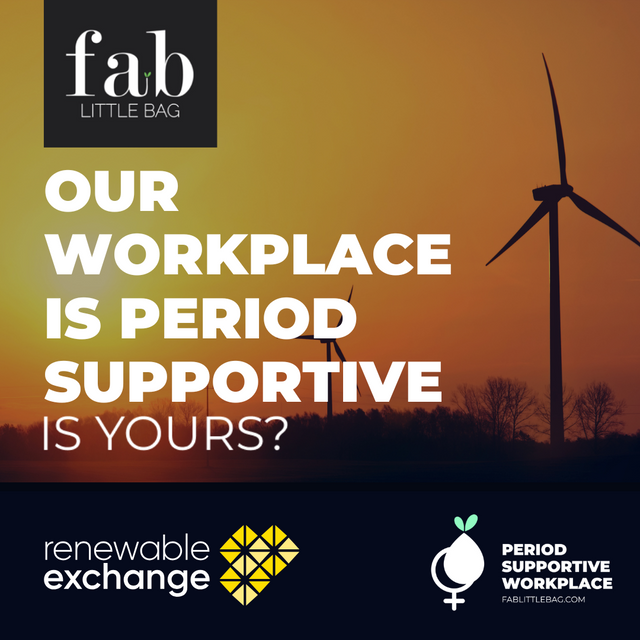 Renewable Exchange, our workplace is period supportive
